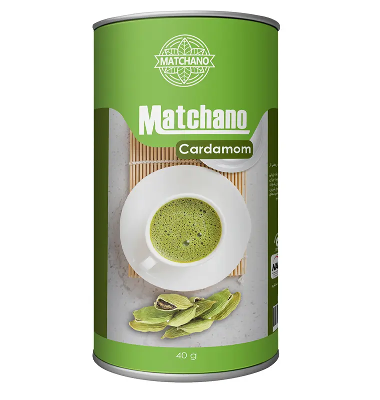Matchano - Matcha Cardamom - 40g Mockup-761x800